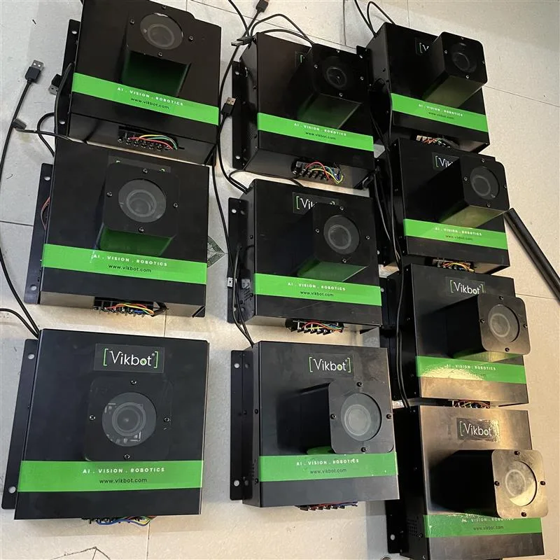Batch of Vikbot Dispatch Tracker AI camera units, ready to install